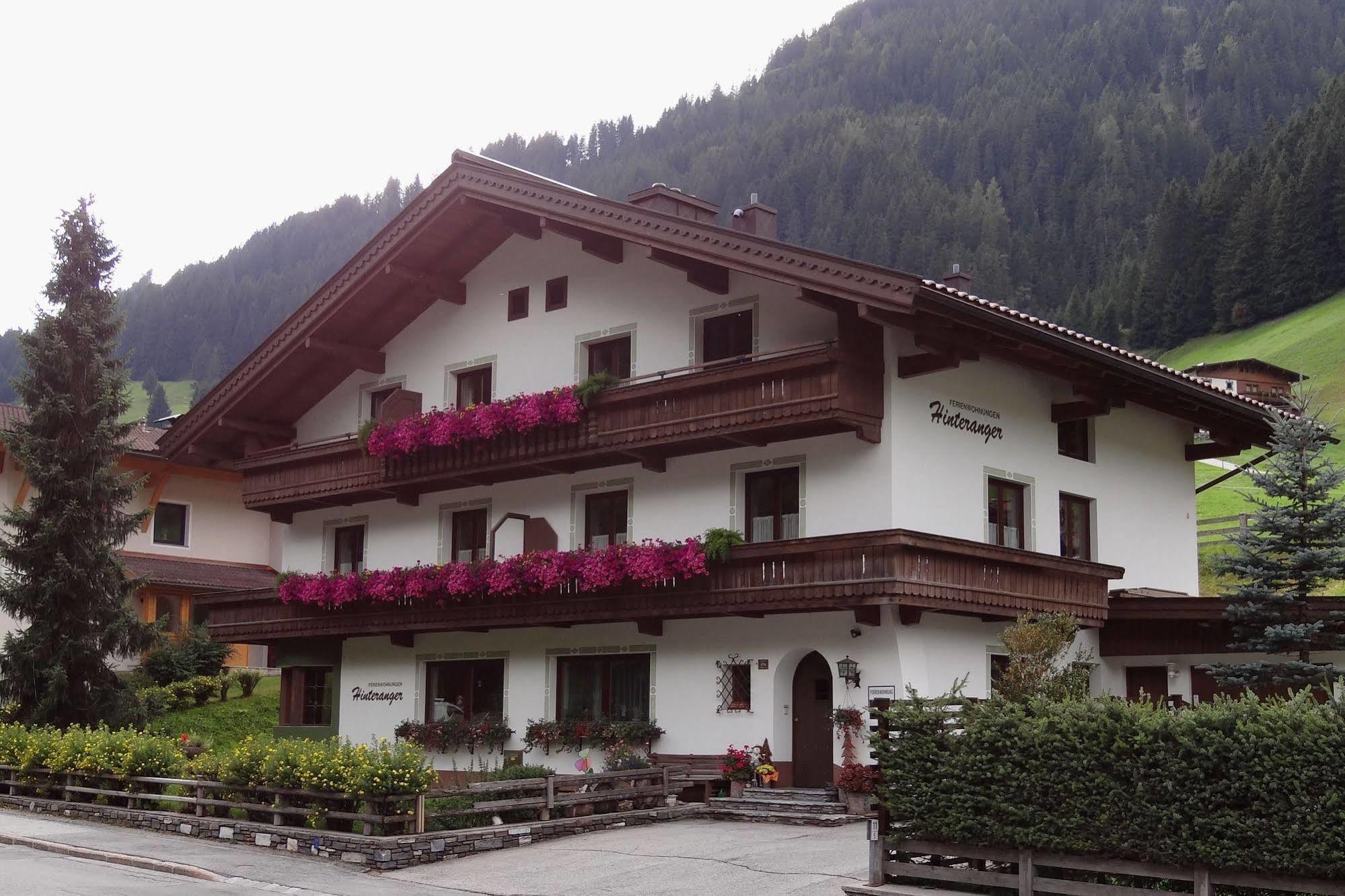 Ferienwohnungen Hinteranger Tux Exterior foto